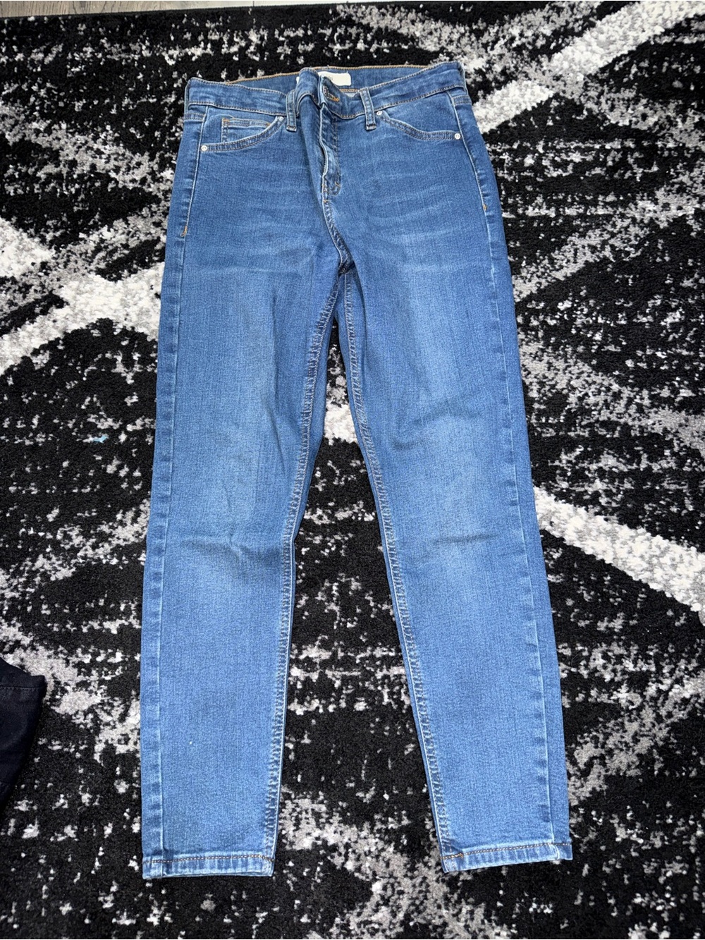 Topshop Jamie Light Blue Denim Jeans